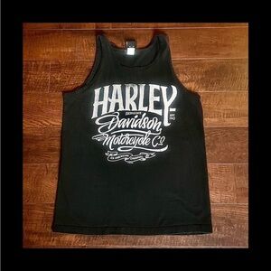Harley-Davidson Unisex Black Graphic Tank